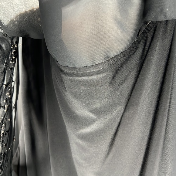 X By Escape Plus Size 22W Sheer Over Lay Black. New With Tags. - Picture 7 of 10